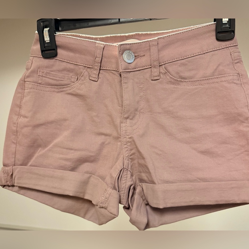 SO Women's Light Pink Jean Shorts